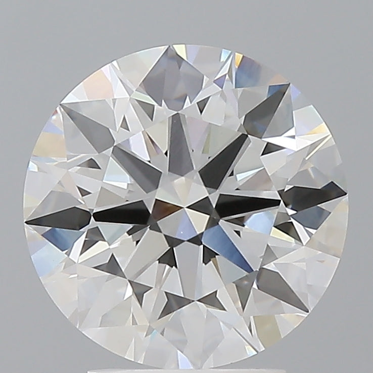 3.53 Carat Round Shaped, Ideal Cut, E Color, VVS2 Clarity, IGI Certified Lab Grown Diamond