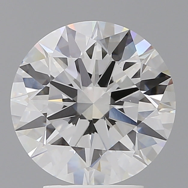 3.52 Carat Round Shaped, Ideal Cut, E Color, VVS2 Clarity, IGI Certified Lab Grown Diamond