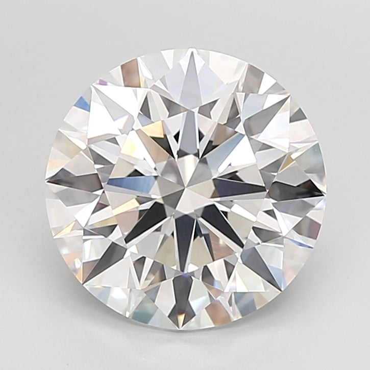 5.08 Carat Round Shaped, Ideal Cut, D Color, VVS2 Clarity, IGI Certified Lab Grown Diamond