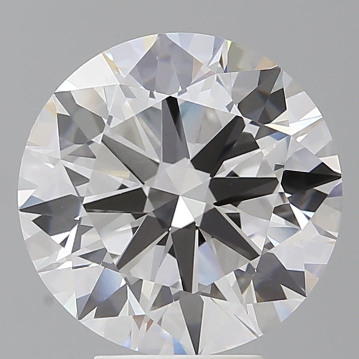 5.60 Carat Round Shaped, Excellent Cut, E Color, VVS2 Clarity, IGI Certified Lab Grown Diamond