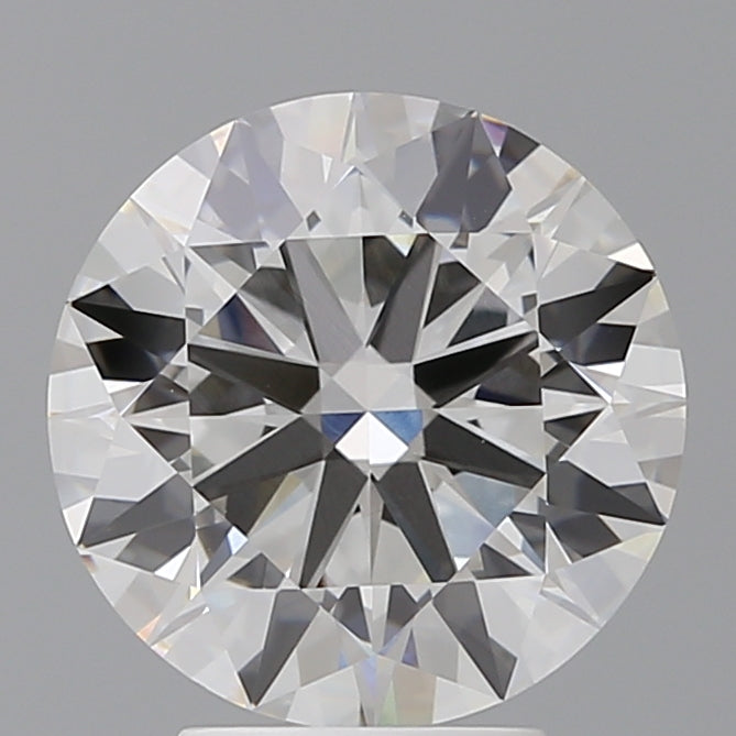 4.09 Carat Round Shaped, Ideal Cut, F Color, VVS2 Clarity, IGI Certified Lab Grown Diamond