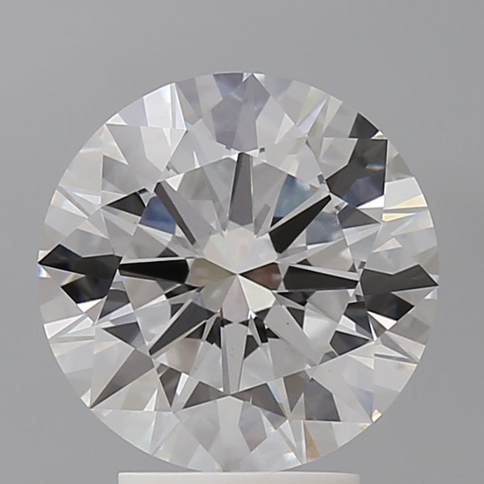 3.55 Carat Round Shaped, Ideal Cut, F Color, VS1 Clarity, IGI Certified Lab Grown Diamond