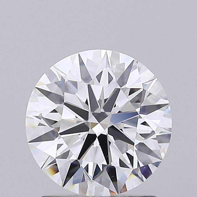 1.53 Carat Round Shaped, Ideal Cut, D Color, VS1 Clarity, IGI Certified Lab Grown Diamond