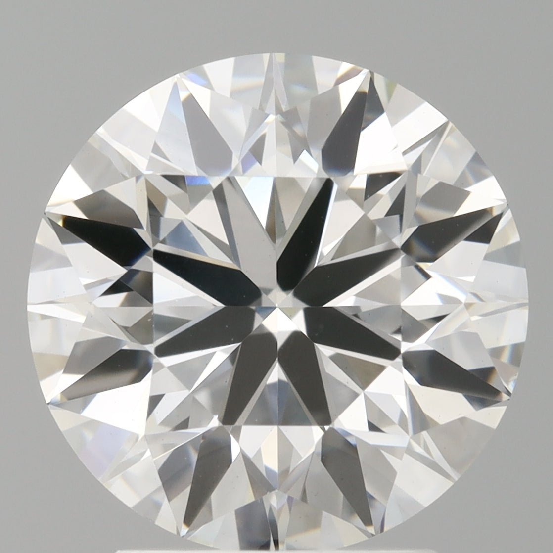 3.00 Carat Round Shaped, Excellent Cut, E Color, VS1 Clarity, IGI Certified Lab Grown Diamond