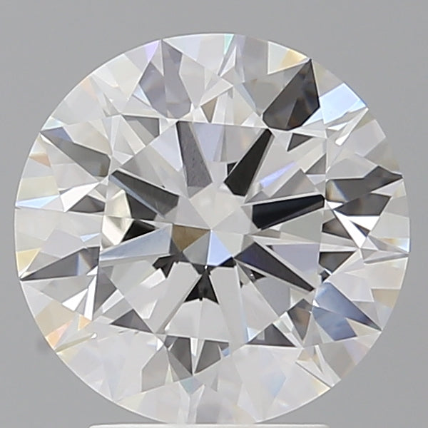 3.53 Carat Round Shaped, Ideal Cut, F Color, VVS2 Clarity, IGI Certified Lab Grown Diamond
