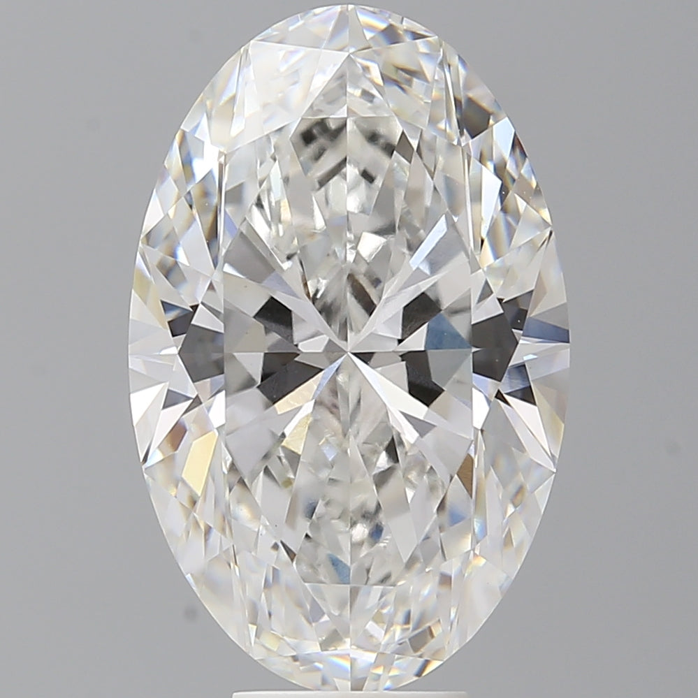 8.53 Carat Oval Shaped, Ideal Cut, E Color, VVS2 Clarity, IGI Certified Lab Grown Diamond