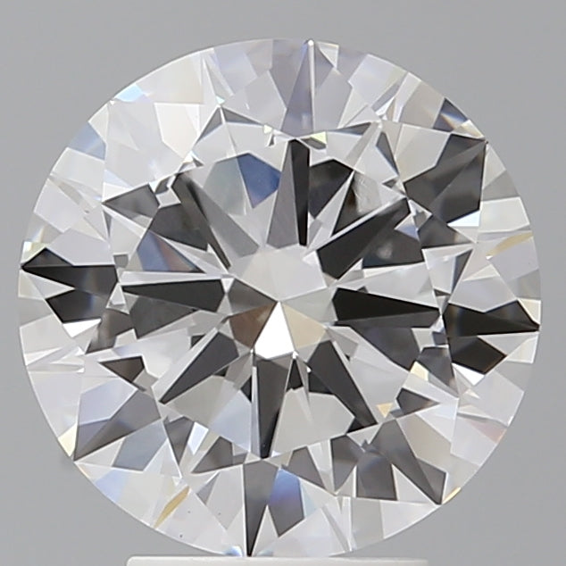 4.04 Carat Round Shaped, Excellent Cut, E Color, VS1 Clarity, IGI Certified Lab Grown Diamond
