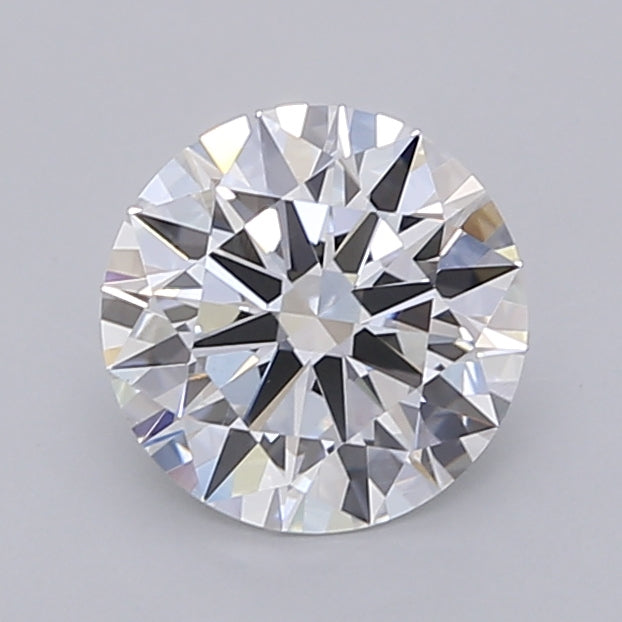 1.52 Carat Round Shaped, Ideal Cut, D Color, VVS2 Clarity, IGI Certified Lab Grown Diamond