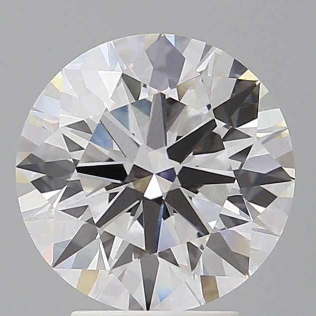 3.59 Carat Round Shaped, Ideal Cut, F Color, VS1 Clarity, IGI Certified Lab Grown Diamond
