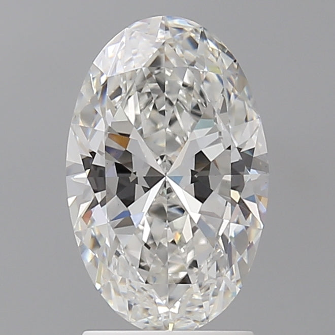 2.03 Carat Oval Shaped, Ideal Cut, E Color, VS1 Clarity, IGI Certified Lab Grown Diamond