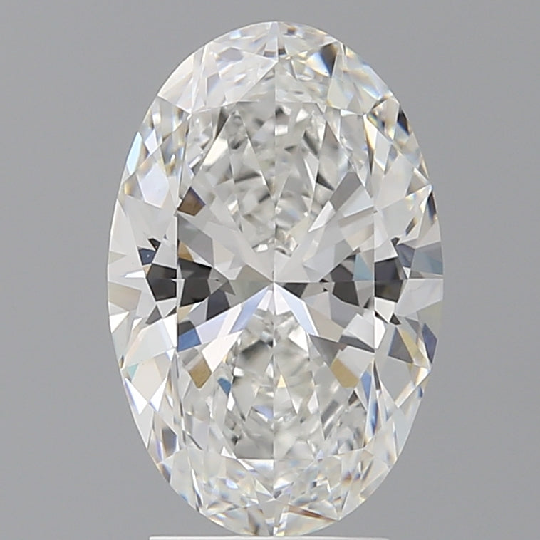 3.54 Carat Oval Shaped, Ideal Cut, E Color, VS1 Clarity, IGI Certified Lab Grown Diamond