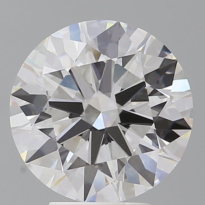 4.60 Carat Round Shaped, Ideal Cut, E Color, VVS2 Clarity, IGI Certified Lab Grown Diamond