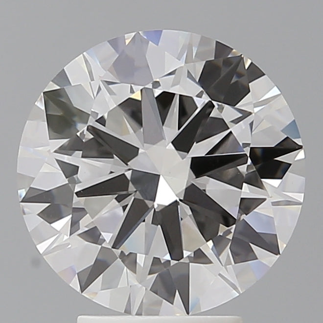 4.01 Carat Round Shaped, Excellent Cut, F Color, VVS2 Clarity, IGI Certified Lab Grown Diamond