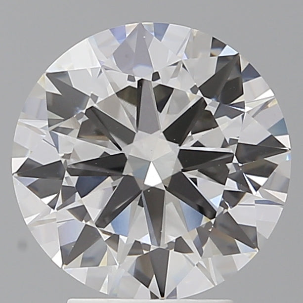 3.53 Carat Round Shaped, Excellent Cut, F Color, VS1 Clarity, IGI Certified Lab Grown Diamond