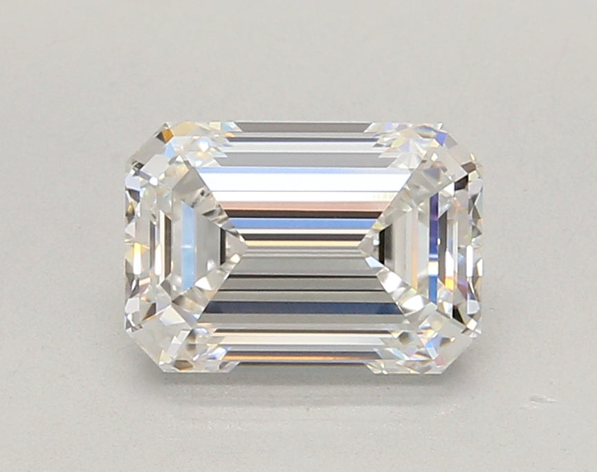 2.05 Carat Emerald Shaped, Ideal Cut, E Color, VVS1 Clarity, IGI Certified Lab Grown Diamond