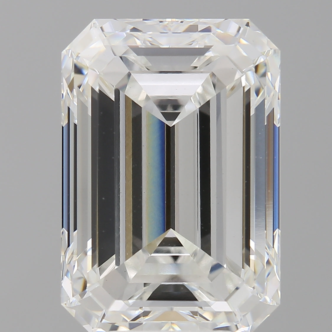 8.03 Carat Emerald Shaped, Excellent Cut, F Color, VVS2 Clarity, IGI Certified Lab Grown Diamond