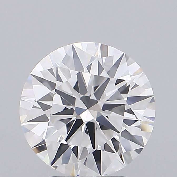 2.14 Carat Round Shaped, Ideal Cut, F Color, VVS1 Clarity, IGI Certified Lab Grown Diamond