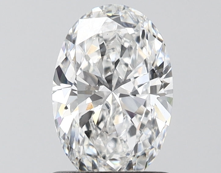 1.10 Carat Oval Shaped, Ideal Cut, D Color, VS1 Clarity, IGI Certified Lab Grown Diamond