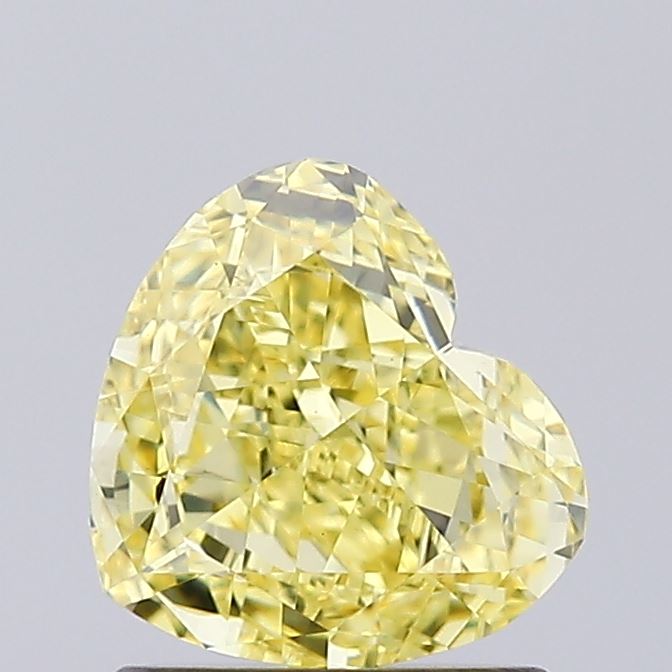 1.02 Carat Heart Shaped, Very Good Cut, VVS2 Clarity, IGI Certified Lab Grown Diamond