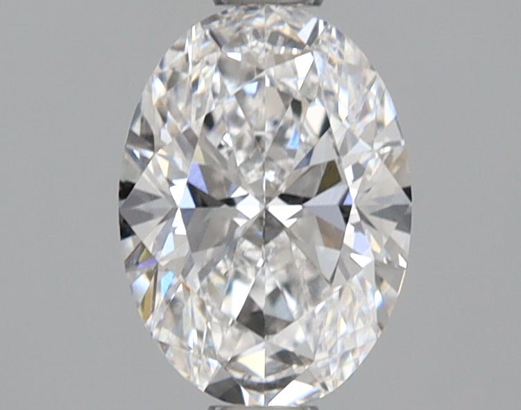 1.05 Carat Oval Shaped, Ideal Cut, D Color, VVS2 Clarity, IGI Certified Lab Grown Diamond