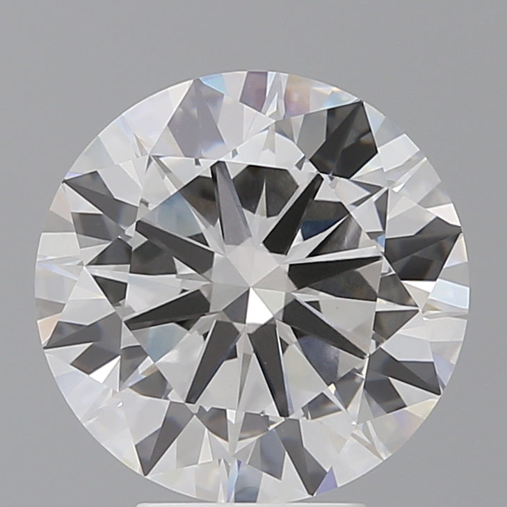 5.08 Carat Round Shaped, Excellent Cut, E Color, VVS2 Clarity, IGI Certified Lab Grown Diamond