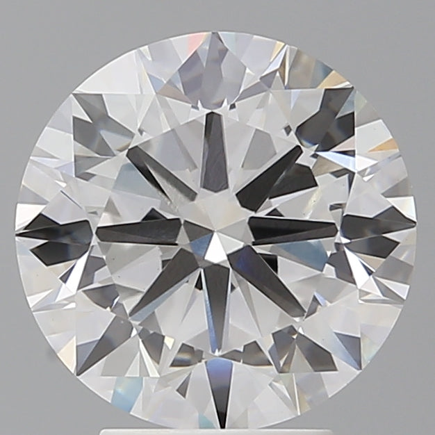 4.02 Carat Round Shaped, Excellent Cut, F Color, VS1 Clarity, IGI Certified Lab Grown Diamond