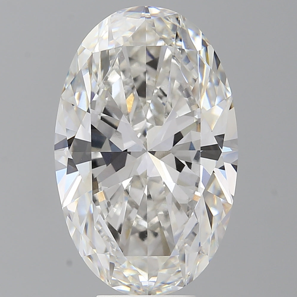 8.04 Carat Oval Shaped, Ideal Cut, F Color, VVS2 Clarity, IGI Certified Lab Grown Diamond