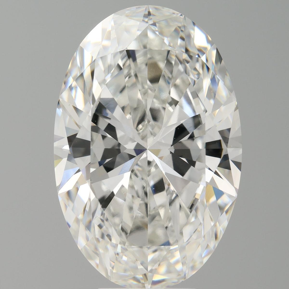 8.10 Carat Oval Shaped, Ideal Cut, F Color, VVS2 Clarity, IGI Certified Lab Grown Diamond