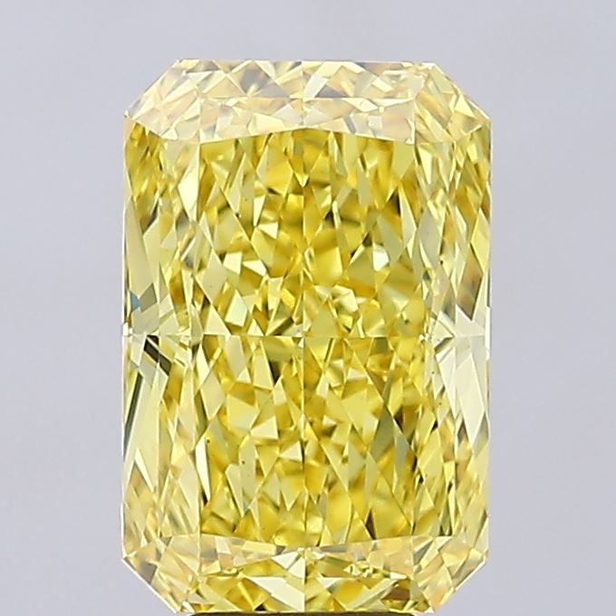 6.51 Carat Radiant Shaped, Excellent Cut, VVS2 Clarity, IGI Certified Lab Grown Diamond