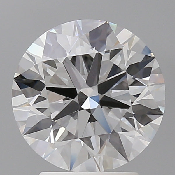 3.07 Carat Round Shaped, Ideal Cut, F Color, VVS2 Clarity, IGI Certified Lab Grown Diamond