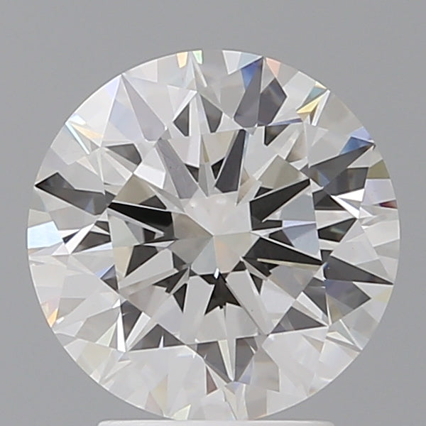 3.09 Carat Round Shaped, Ideal Cut, E Color, VVS2 Clarity, IGI Certified Lab Grown Diamond