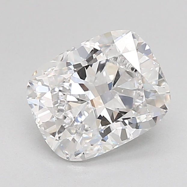 1.54 Carat Cushion Shaped, Ideal Cut, D Color, VVS1 Clarity, IGI Certified Lab Grown Diamond