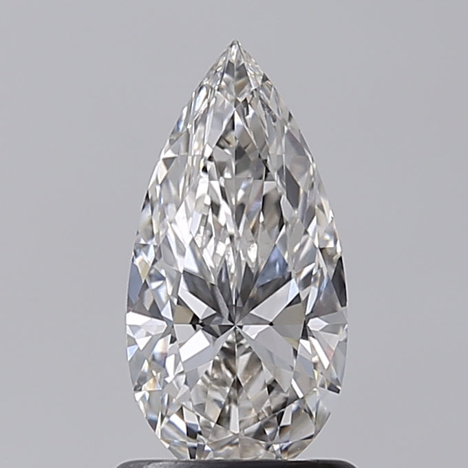 1.01 Carat Pear Shaped, Ideal Cut, G Color, VVS2 Clarity, IGI Certified Lab Grown Diamond