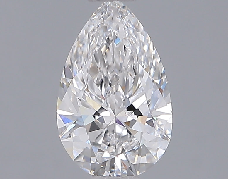 1.06 Carat Pear Shaped, Ideal Cut, D Color, VVS2 Clarity, IGI Certified Lab Grown Diamond