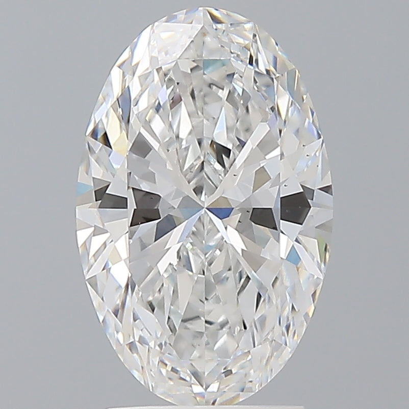 2.60 Carat Oval Shaped, Ideal Cut, D Color, VS1 Clarity, IGI Certified Lab Grown Diamond