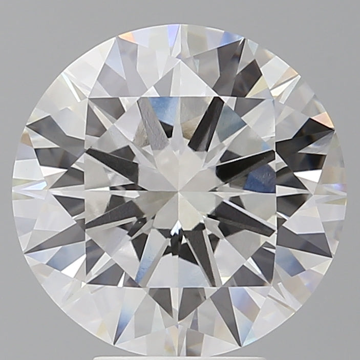 5.56 Carat Round Shaped, Excellent Cut, F Color, VS1 Clarity, IGI Certified Lab Grown Diamond