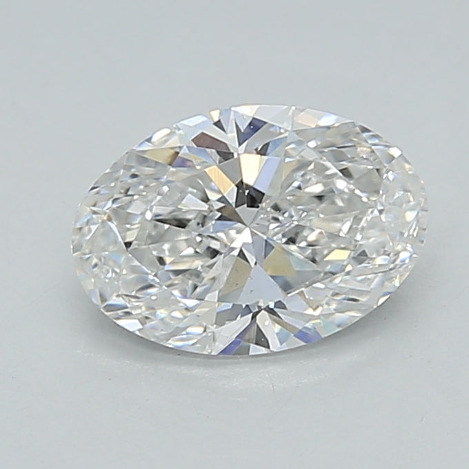 1.00 Carat Oval Shaped, Ideal Cut, E Color, VVS2 Clarity, IGI Certified Lab Grown Diamond