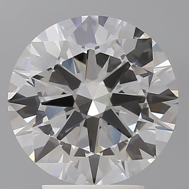 3.53 Carat Round Shaped, Excellent Cut, E Color, VVS2 Clarity, IGI Certified Lab Grown Diamond