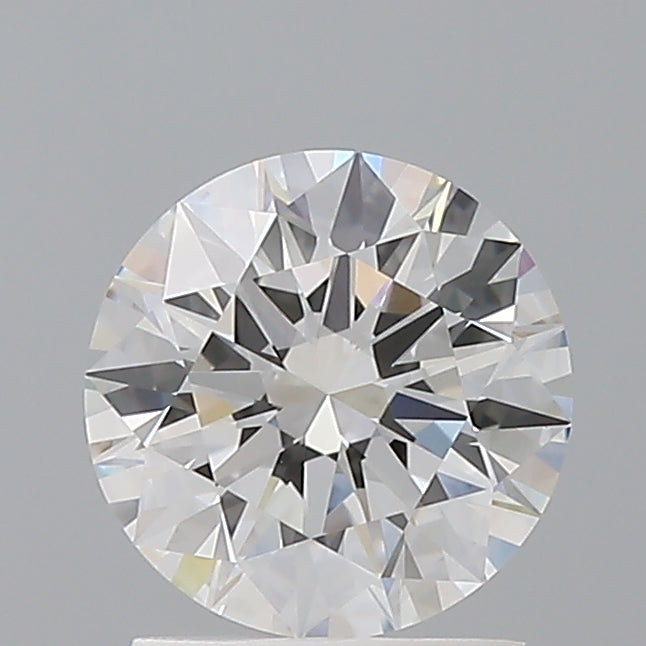 1.53 Carat Round Shaped, Ideal Cut, D Color, VVS2 Clarity, IGI Certified Lab Grown Diamond