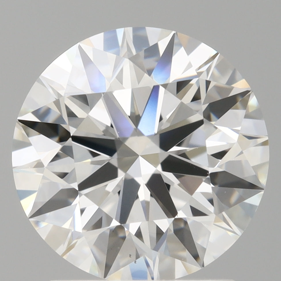 2.03 Carat Round Shaped, Ideal Cut, F Color, VS1 Clarity, IGI Certified Lab Grown Diamond