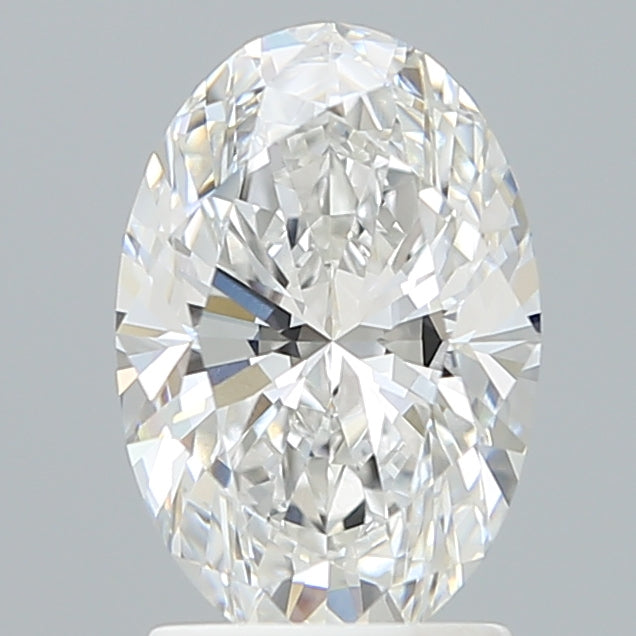2.10 Carat Oval Shaped, Excellent Cut, E Color, VVS2 Clarity, IGI Certified Lab Grown Diamond