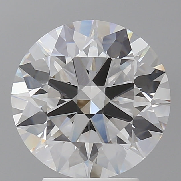 3.55 Carat Round Shaped, Ideal Cut, E Color, VVS2 Clarity, IGI Certified Lab Grown Diamond