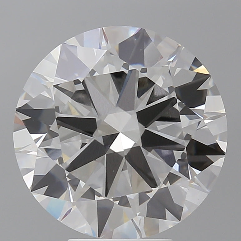 6.50 Carat Round Shaped, Excellent Cut, E Color, VVS2 Clarity, IGI Certified Lab Grown Diamond
