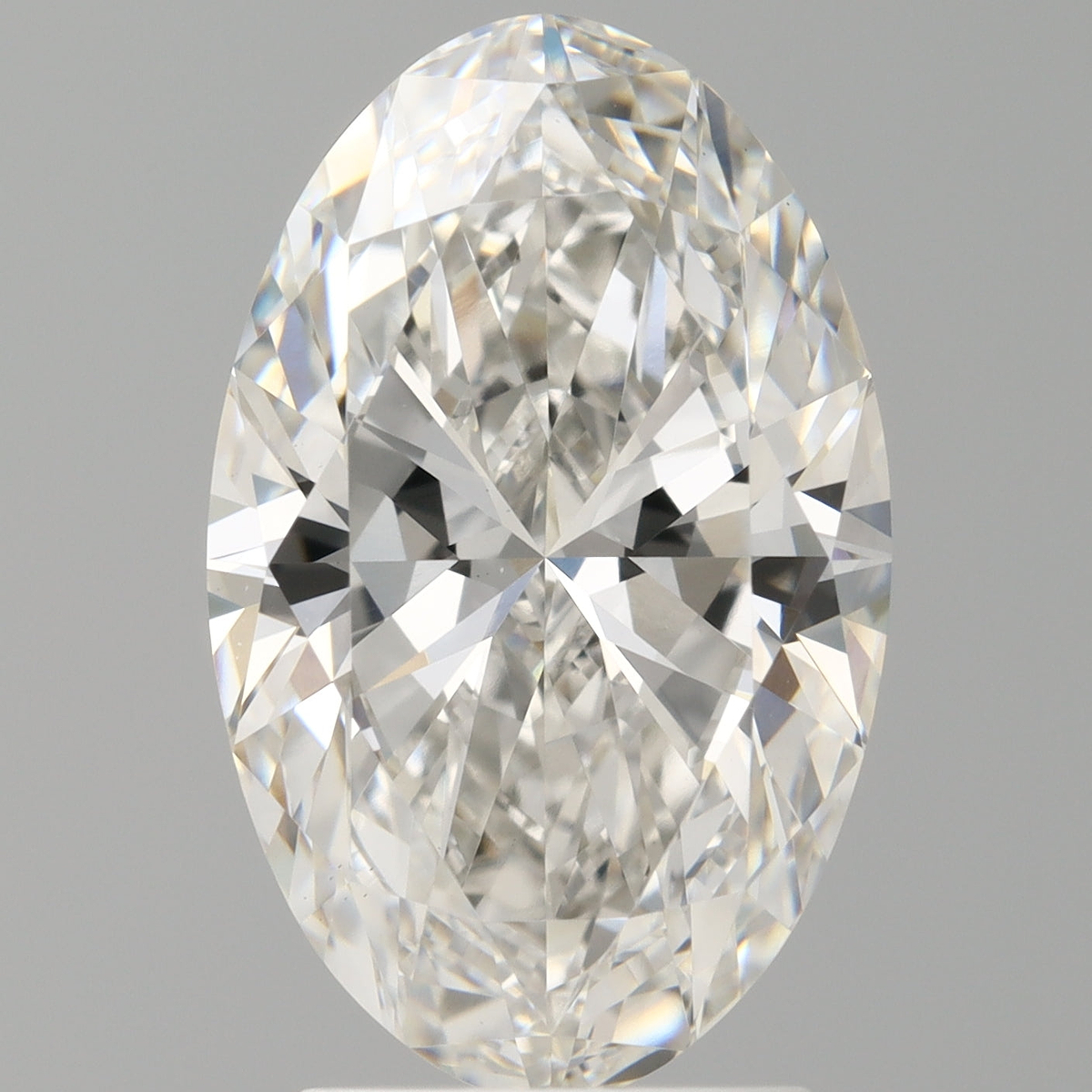 3.04 Carat Oval Shaped, Ideal Cut, F Color, VS1 Clarity, IGI Certified Lab Grown Diamond