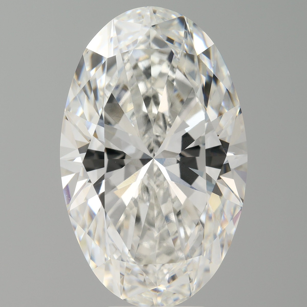 9.08 Carat Oval Shaped, Excellent Cut, F Color, VVS2 Clarity, IGI Certified Lab Grown Diamond