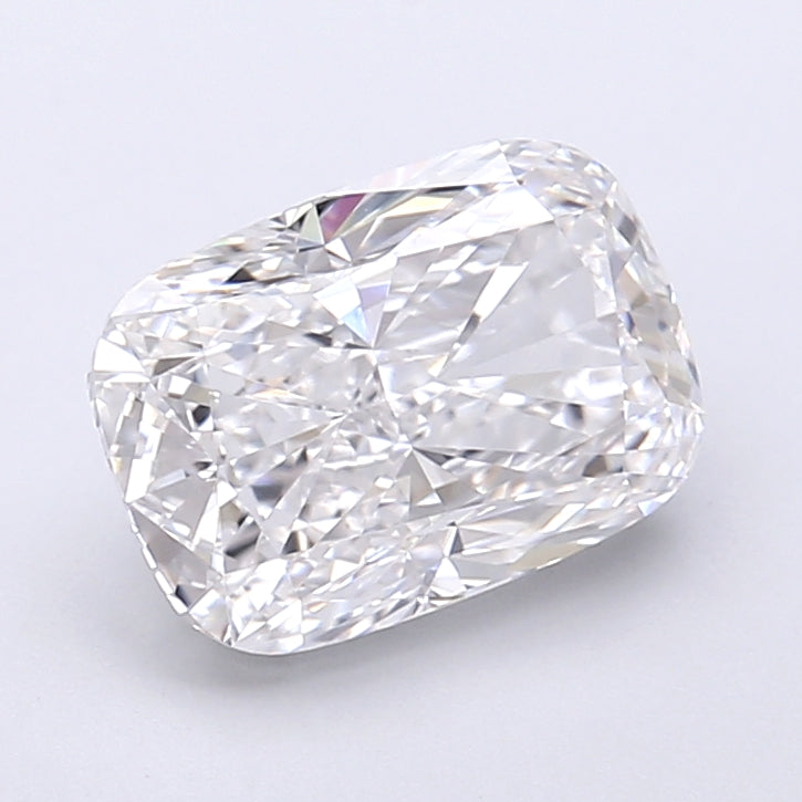 2.62 Carat Cushion Shaped, Very Good Cut, D Color, VVS2 Clarity, IGI Certified Lab Grown Diamond