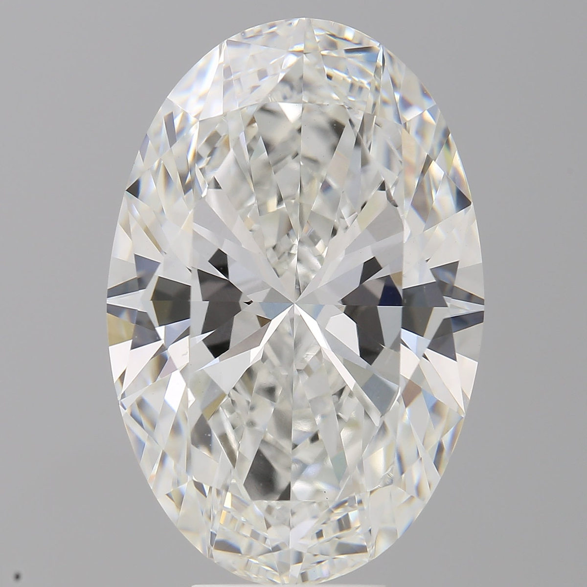 9.05 Carat Oval Shaped, Ideal Cut, F Color, VVS2 Clarity, IGI Certified Lab Grown Diamond