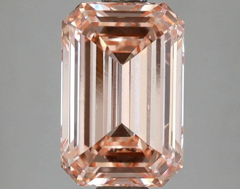 2.51 Carat Emerald Shaped, Ideal Cut, VS1 Clarity, IGI Certified Lab Grown Diamond