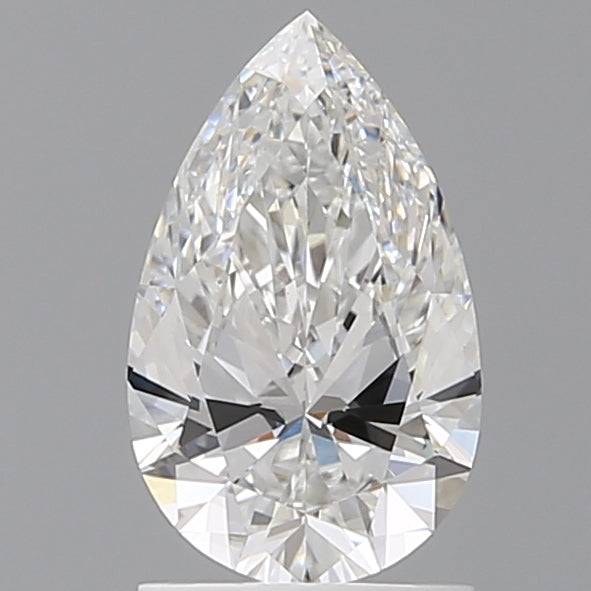 1.52 Carat Pear Shaped, Ideal Cut, E Color, VVS2 Clarity, IGI Certified Lab Grown Diamond