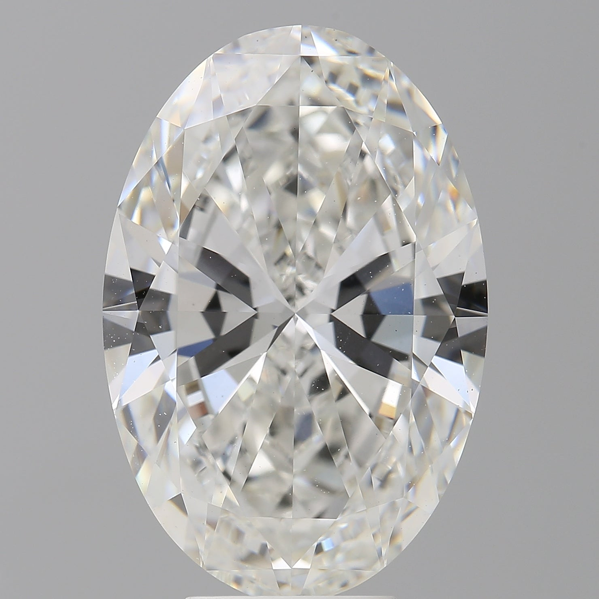 7.05 Carat Oval Shaped, Ideal Cut, F Color, VS1 Clarity, IGI Certified Lab Grown Diamond